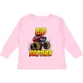 thumbnail image 3 of Inktastic Big Brother Monster Truck Boys Long Sleeve Toddler T-Shirt, 3 of 5