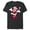 Dark Heather, variant on Santa Minnie Mouse Holiday - Short Sleeve Blended T-Shirt for Adults -Customized-Yellow