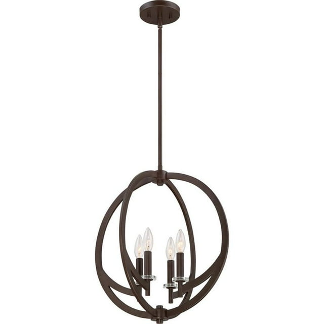 Quoizel Orion 4 Light Pendant in Western Bronze