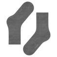 thumbnail image 5 of Falke Women's Socks - Climawool, Short Socks, Single Color Grey 41-42, 5 of 5