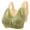 Beige, variant on Bras for Women Front Closure Bras for Women Pack 2-Pack Push up Bras No Underwire Plunging Retro Full Coverage Bralette Floral Print Embroidered Underwear for Older Women Swim XL Beige