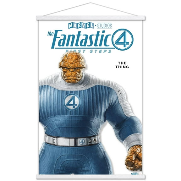 Marvel Fantastic Four: First Steps (2025) - The Thing Feature Series Wall Poster with Magnetic Frame, 22.375" x 34"