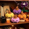 thumbnail image 4 of Ailezt Halloween Decor Knitted Halloween Desktop Ornament Home Festive Pumpkin Figurine Cute Shelf For Holiday Party, 4 of 4