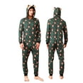 thumbnail image 6 of Family Christmas Pajamas, Long Sleeve Hooded Deer Print Zipper Closure Jumpsuit Loungewear, 6 of 10