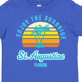 thumbnail image 4 of Inktastic Summer Enjoy the Sunshine St. Augustine Florida in Blue Boys or Girls Toddler T-Shirt, 4 of 5