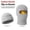 #170-Gray, variant on Wowcloth Men's Outdoor Knitted Balaclava with Integrated Neck Gaiter and Face Mask, Thermal Windproof Cold-Resistant for Skiing, Snowboarding and Winter Sports
