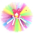 thumbnail image 3 of Weebloom Girls Summer Outfits Cake Dress Candy Theme Tutu Skirt Girl Childrens Party Performance Ballerina Outfit Girl Clothes Set Size 10-12 Years Pink, 3 of 6