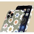 thumbnail image 4 of Floral Smiley Case for iPhone 11,Aesthetic Art Design Full Cover Protective Case, 4 of 5