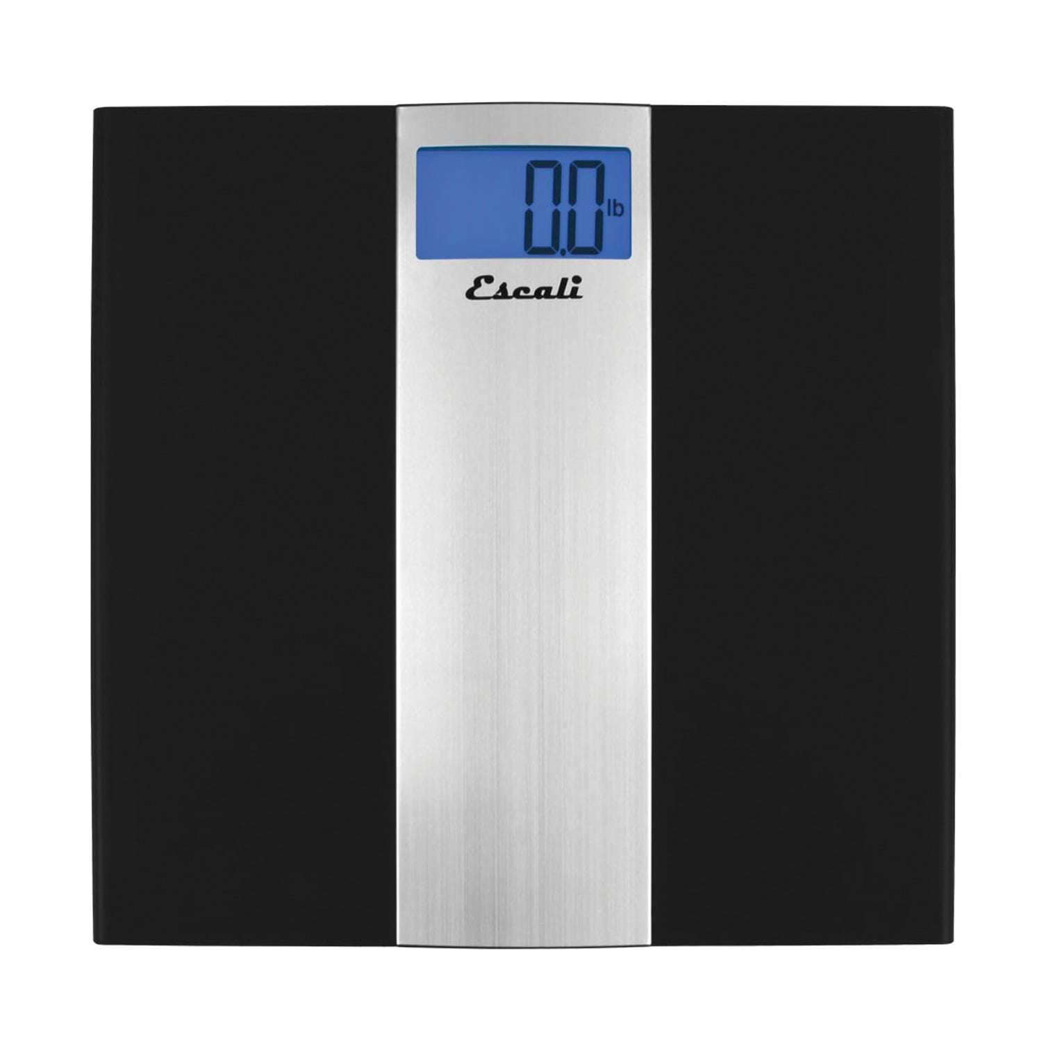  Escali Digital Glass Bath Scale for Body Weight, Bathroom Body  Scale, High Capacity of 400 lb, Battery Included, Slim Black : Health &  Household