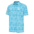 thumbnail image 2 of Men's Antigua Blue Los Angeles Dodgers Cactus Spring Training Shadow Polo, 2 of 3