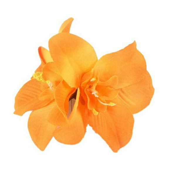 Ahabrexf Double Flower Hairpin Bohemian Style Simulated Floral Hair Accessories for Women