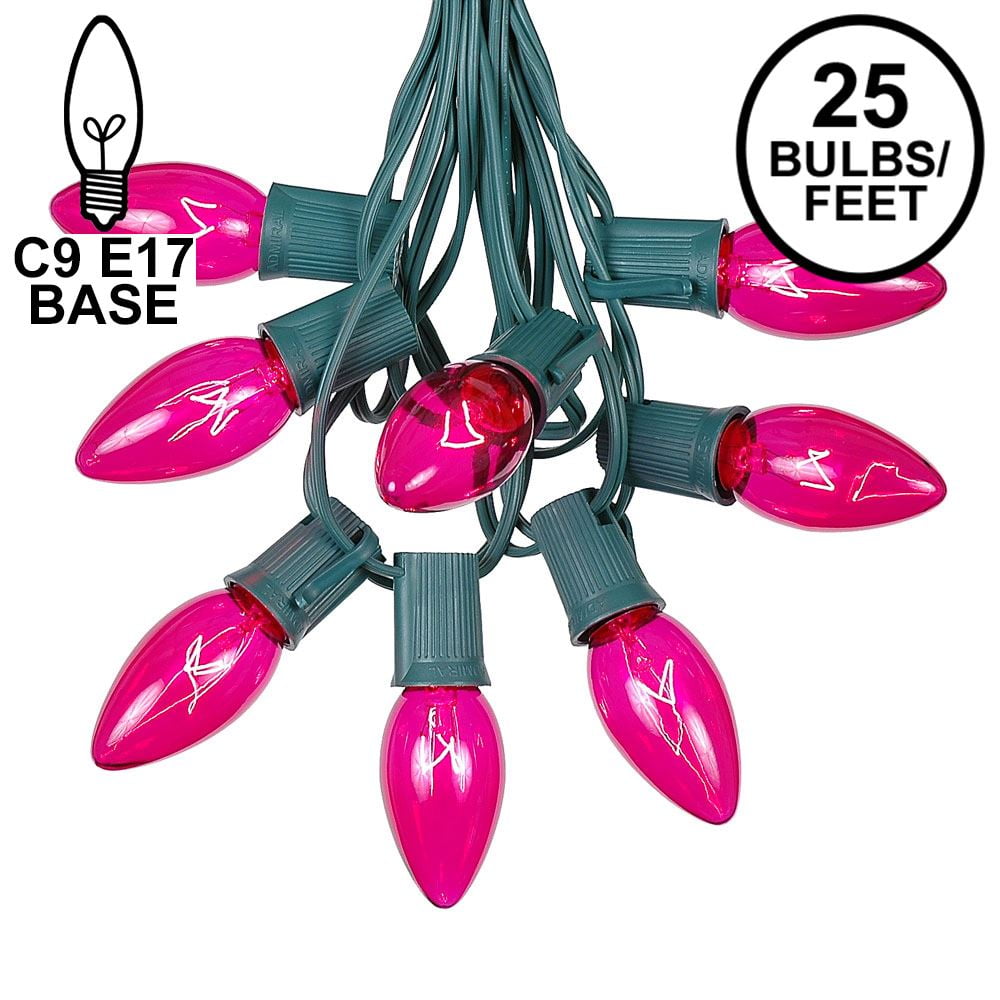 C9 Christmas String Light Set Outdoor Christmas Light String