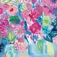 thumbnail image 3 of Zaman, Farida 12x12 Black Modern Framed Museum Art Print Titled - Spring Burst I, 3 of 5