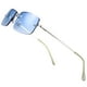 thumbnail image 1 of Gafas de sol The Fresh Minimalist 204-Silver Gradient Blue, 1 of 6