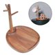 thumbnail image 4 of Bandeja de joyería de madera soporte de llaves decorativas caja de marrón Yuyangstore Estante de almacenamiento de joyas, 4 of 8