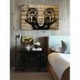 thumbnail image 6 of "Staring Ram Eyes" Painting Print on Natural Pine Wood, 6 of 7