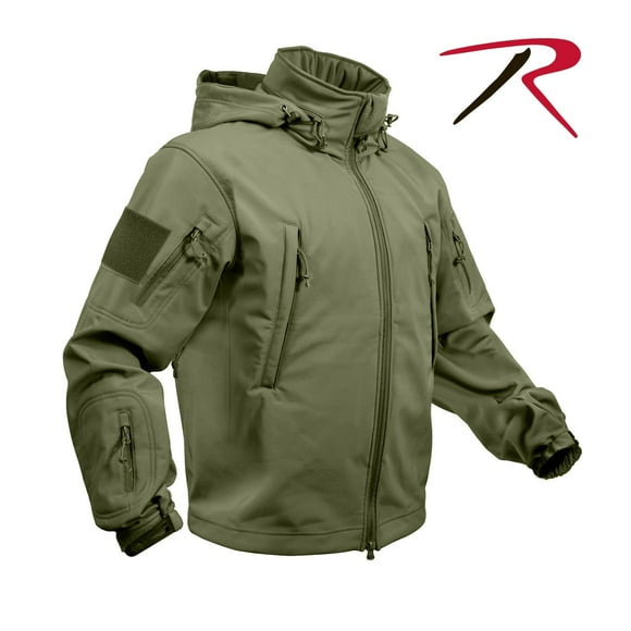 Rothco Special Ops Tactical Soft Shell Jacket - Olive Drab, X-Small