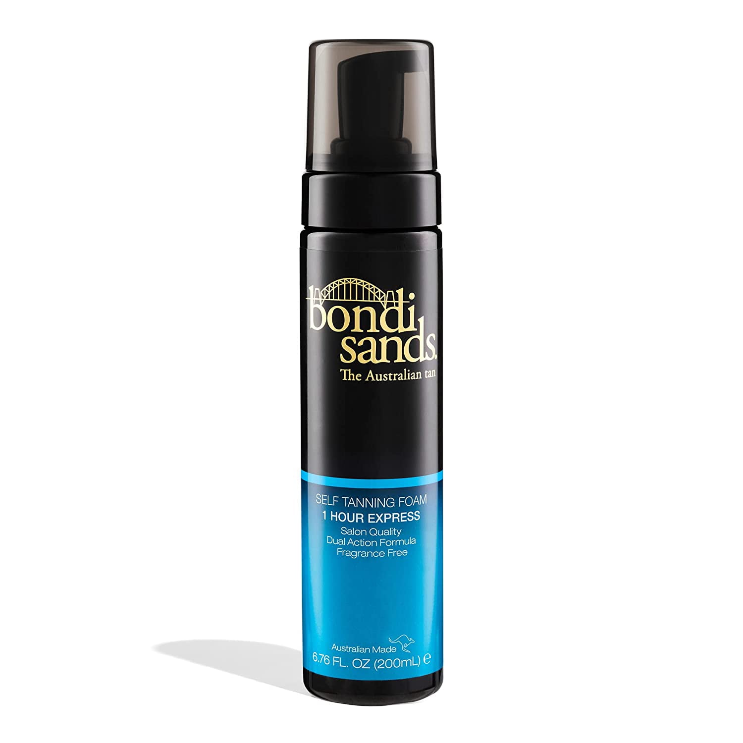 Bondi Sands 1 Hour Express Self Tanning Foam | Lightweight, Fragrance Free Self-Tanner for an Even, Streak-Free Tan - 6.76 oz *EN