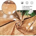 thumbnail image 2 of Christmas Shower Curtain, Farmhouse Rustic Barn Door Wooden Gingerbread House Xmas Tree Winter New Year Holiday Bathroom Curtain Waterproof Fabric Machine Washable with Hooks, 36" Wx72 L, 2 of 6