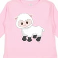 thumbnail image 4 of Inktastic Cute White Lamb Boys or Girls Long Sleeve Toddler T-Shirt, 4 of 5