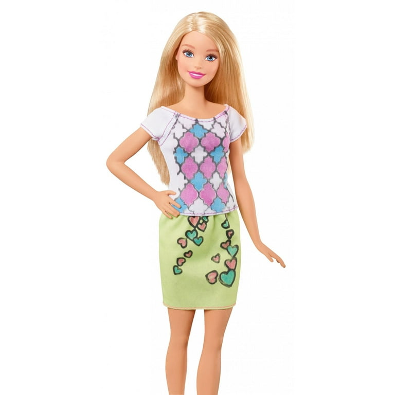 Barbie Fashion Plates Rub Design A Fashion Mattel Tara Boxed Art Designer, #407158504
