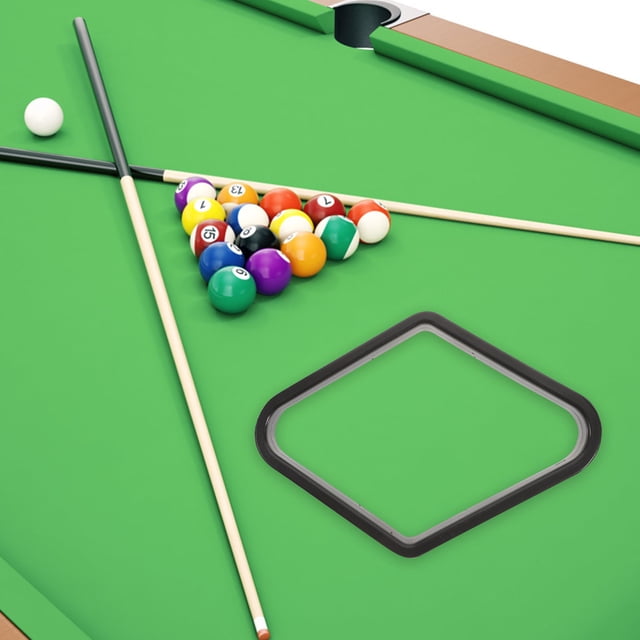 Raindrops 2 Pcs Support de Boule de Billard Noir pour Accessoires de Table de Billard à 9 Boules Design Durable