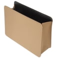 thumbnail image 1 of Car Trash Can Leather Vehicle Trash Bin Car Dustbin Garbage Organizer Holder Foldable Car Trash Can, 1 of 8
