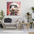 thumbnail image 3 of Stupell Industries Astronaut Mouse Portrait Animals & Insects Painting Gallery Wrapped Canvas Art Print Wall Art, 36 x 36, 3 of 8