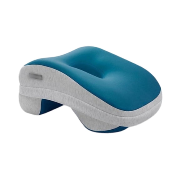 Fzaqwen Face Down Pillow Desk Napping Pillow Practical Lightweight Soft with Storage Bag Blue