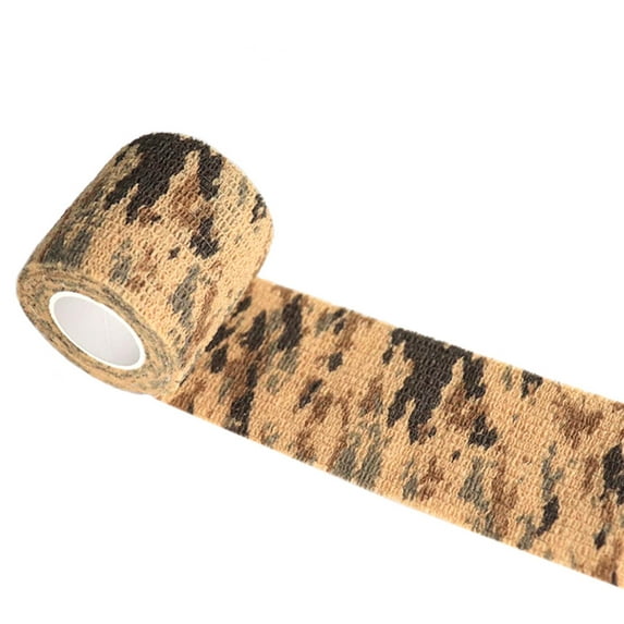 Adhesive Outdoor Military Stretch Camo Camouflage Tape Bandage Hunting Wrap