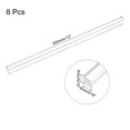 thumbnail image 2 of Uxcell Acrylic Square Rods Acrylic Dowel Rods Sticks Acrylic Plastic Sticks Strip for DIY Crafts 8mm x 300mm 8, 2 of 7