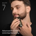 thumbnail image 2 of Braun All-in-One Series 7 Trimmer Kit, 40 Lengths, Lifetime Sharp Metal Blade, AIO 7550, Camouflage Green, 2 of 11