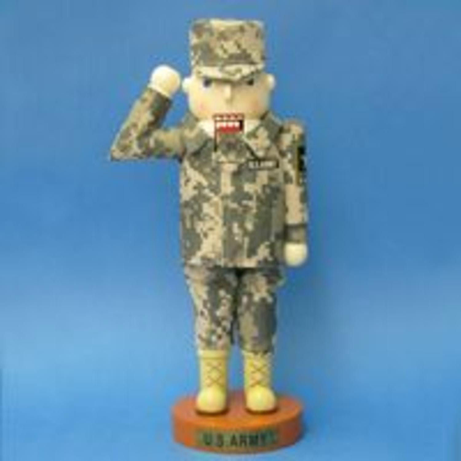 Details about   African American Army Soldier Nutcracker Military Wooden Holiday 15" Camo NEW