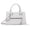 White, variant on Fashion portable bag fashion pu shoulder bag casual Joker diagonal small bag-white