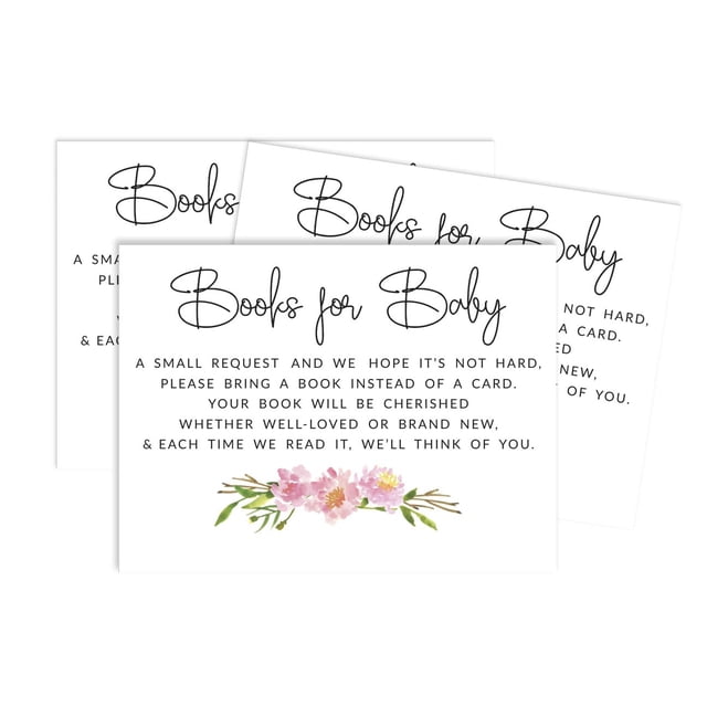 Inkdotpot 30 Books For Baby Shower Request Cards Bring A Book Instead Of A Card Raccoon Jungle Animals Gender Neutral Baby Shower Invitations Inserts Games