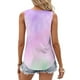 thumbnail image 4 of mfyjkho Camisetas Sin Mangas, Camiseta/Camiseta Informal De Cuello Redondo Y Manga Corta De Color Liso Para Mujer, Primavera Y Verano Tops Elegantes Para Mujer Xxl, 4 of 6
