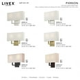 thumbnail image 4 of Livex Lighting - Pierson - 2 Light ADA Wall Sconce In Timeless Style-11.75, 4 of 11