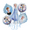 colo3, variant on 5 Pcs Elsa Aluminum Foil Balloons Set for Birthday Decoration Theme Celebration