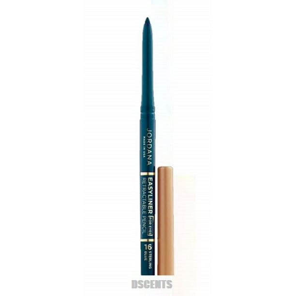 Jordana Cosmetics Jordana Easyliner Retractable Pencil for Eyes, 0.01 oz