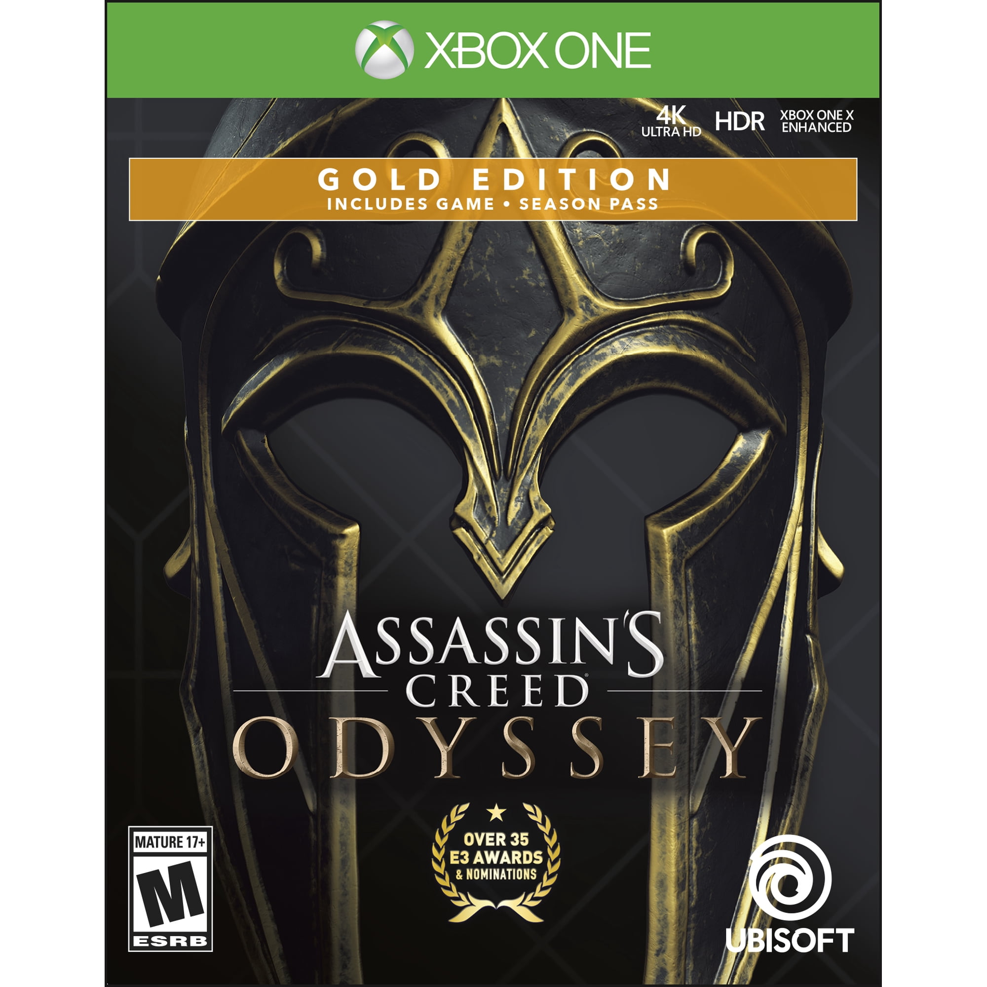 ONLINE Assassin's Creed Odyssey Steelbook Gold Edition, Ubisoft, Xbox One, 887256035921