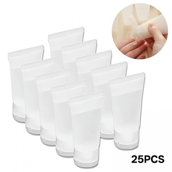 ACDANC Travel Bottles Set for Toiletries Travel Size Containers Kit 25 Pack Portable Leak Proof Refillable Squeeze Cosmetic Airplane Essentials