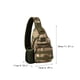 thumbnail image 2 of Eigraketly Bolsa de hombro en el pecho Bolsillo para botellas Bolsas de sujeción Bolsas de deportivas Mochilas de mochilero Camuflaje Marrón Eigraketly OD022866-04, 2 of 6