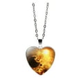 thumbnail image 3 of Xihbxyly Collar de Galaxia, Colgante Único En Forma de Corazón, Impresionante Diseño Del Universo, Aleación Hipoalergénica, Regalo Perfecto para Seres Queridos, Ocasiones Especiales, Joya Artística., 3 of 7