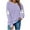 Purple, variant on Oalirro Crewneck Sweatshirts Women Long Sleeve Tops 2025 Fall Fashion Clothes Winter Pullover S-2XL