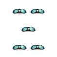 thumbnail image 2 of Minnieouse 1 par de gafas de sol para PC, gafas para ciclismo, verde Type2 NO2, 2 of 6
