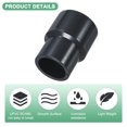 thumbnail image 2 of Uxcell 4-Pack Conector de Reducción de Tubo, Acoplamiento Reductor Recto de 1-1/4"*1", Gris, 2 of 6