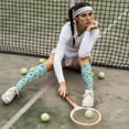thumbnail image 6 of Knee High Socks for Men and Women, World Travel1 Althletic Compression Socks, Support Long Tube Socks for Outdoor Sport, Calf Socks, High Stockings for Women Men, 6 of 7