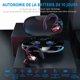 thumbnail image 4 of Auriculares Bluetooth Inalámbricos Deportivos, Auriculares Inalámbricos con Micrófono Bluetooth, Auriculares Bluetooth Estéreo Hi-Fi Auriculares Bluetooth para Deportes, Trabajo JM, 4 of 5