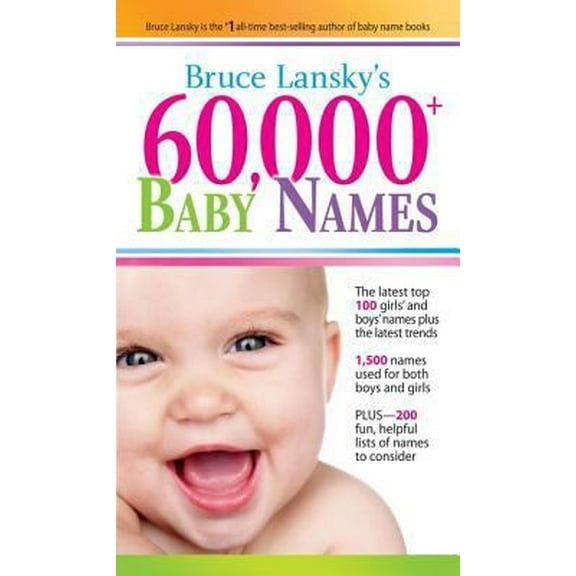 Pre-Owned 60,000  Baby Names (Mass Market Paperback) 0684047020 9780684047027
