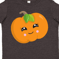 thumbnail image 4 of Inktastic Smiling Pumpkin, Halloween, Orange Pumpkin Boys or Girls Toddler T-Shirt, 4 of 5
